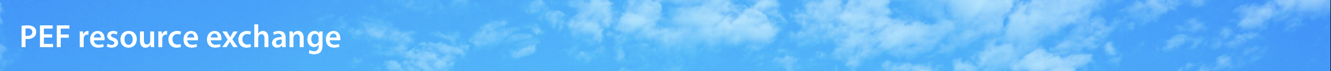 PEF Resource Exchange